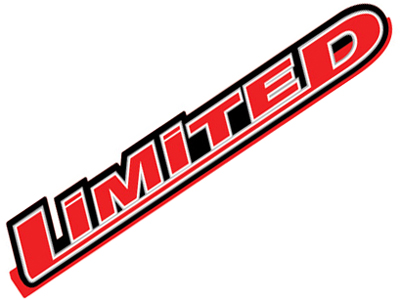 Adesivo Limited Ranger (Vermelho/Cinza)