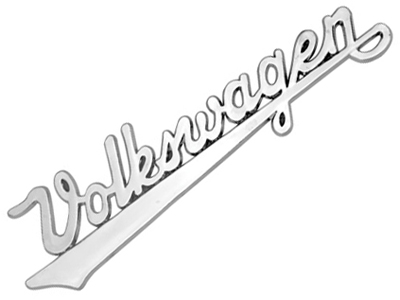 Emblema Volkswagen Manuscrito