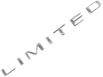 Emblema limited ranger 12 pequeno mala