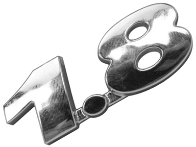 Emblema 1.8 Fiat Palio/Punto/Idea/Strada