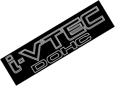 Adesivo i vtec dohc branco