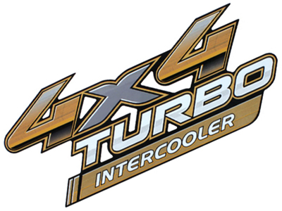 Adesivo 4x4 Turbo Intercooler Hilux