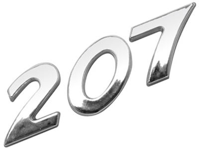 Emblema 207 peugeot