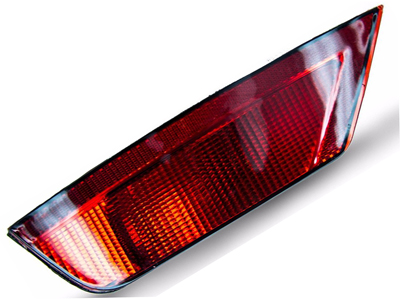 Sinaleira parachoque ecosport 13 vermelha te