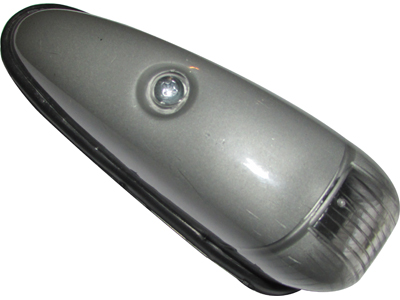 Sinaleira teto mbb onibus cristal externa baleinha