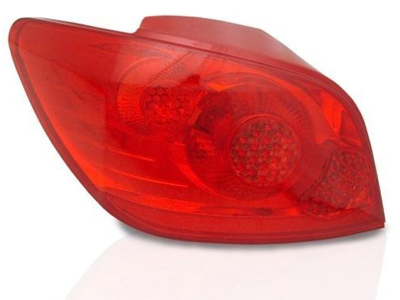 Lanterna Peugeot 307 Hatch 07/ Vermelha TE