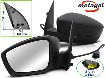 Retrovisor ext gol 13 4p le c c eletrico preto s seta 4330eb27 e344 4eb7 a3f0 1c2d65d40a3b