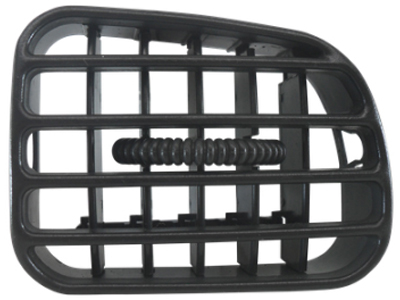 Difusor Ar Painel S-10 01/11 LD Grafite (Central)