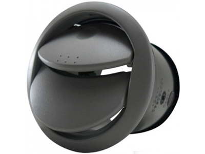 Difusor Ar Painel Uno 10/14 Cinza (Lateral)