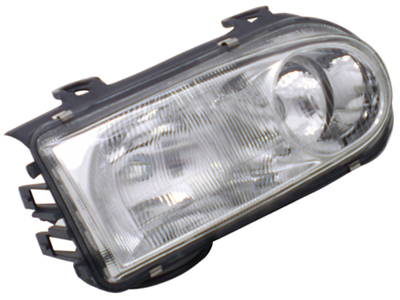 Farol Gol GTI/TSI 95/99 LD (Cibié - Máscara Cromada)