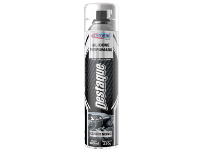 Silicone spray aromatizado carro novo 400 ml 230 gramas