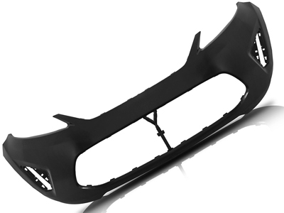 Parachoque Dianteiro New Fiesta 11/13 (Preto Liso)