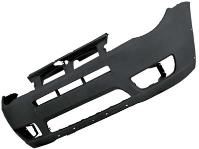 Parachoque dianteiro palio way 15 preto liso