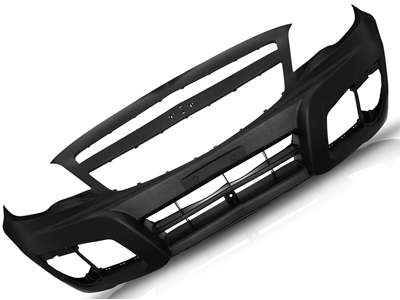 Parachoque dianteiro montana 11 preto liso