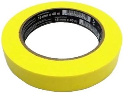 Fita Crepe 3M Alta Performance Amarela (18mm - 40 Metros)