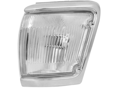 Lanterna hilux 02 04 cristal cromado de