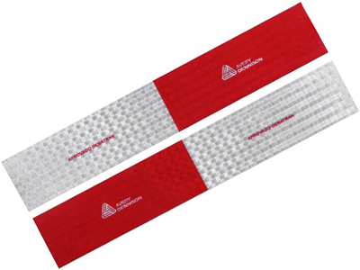 Faixa refletiva avery par 50mm x 305mm
