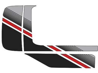 Faixa Cargo 91 Filete Vermelha (Jogo)