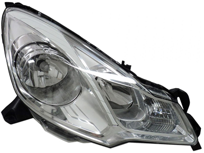 Farol c3 13 ld mascara cromada