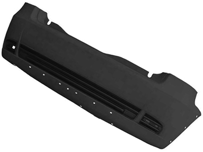 Parachoque Traseiro Palio Way 15/ (Preto Liso)