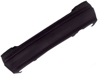Parachoque traseiro astra sedan 98 02 preto liso
