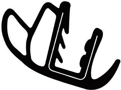 Borracha porta sandero 08 14 e logan 07 13 e duster fluence