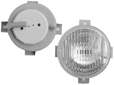 Farol auxiliar pajero tr4 06 e caminhao mbb vw neblina