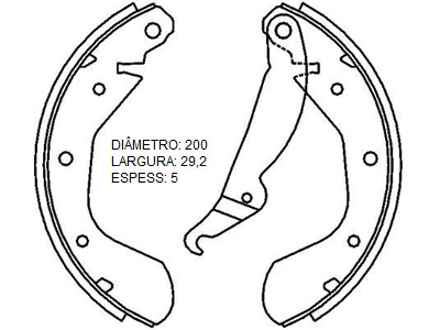 Lona Freio Corsa/Agile Varga (Patim)