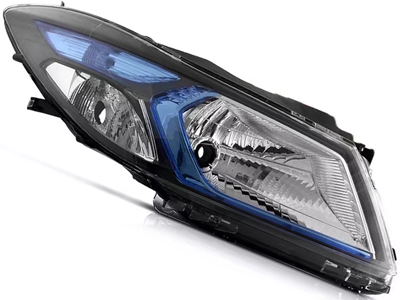 Farol onix prisma 13 16 ld moldura azul