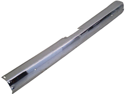 Parachoque traseiro opala 85 87 cromado s furo