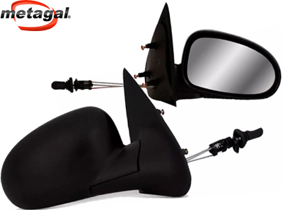 Retrovisor ext gol saveiro 95 99 4p ld c c preto