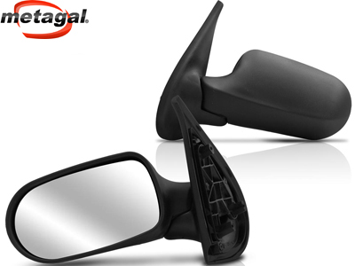 Retrovisor ext palio strada 01 03 2p le fixo preto