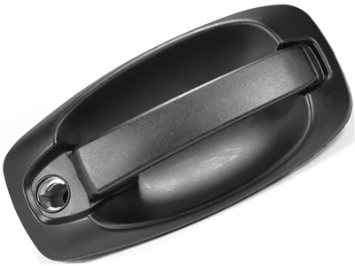 Maçaneta Tampa Traseira Fiorino 14/ (S/Chave - Preta)