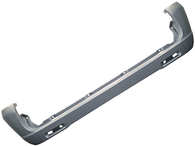 Parachoque traseiro fiorino 14 21 cinza texturizado