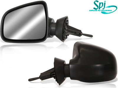 Retrovisor Ext Logan 10/13 e Sandero 10/14 LE c/c (Preto)
