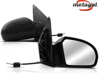 Retrovisor Ext Fiesta 03/14 LD c/c (Preto)