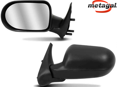 Retrovisor ext uno 11 14 4p le fixo preto