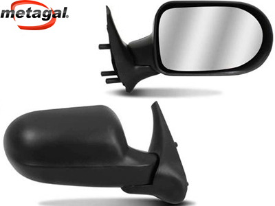 Retrovisor Ext Uno 11/14 4P LD Fixo (Preto)