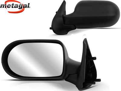 Retrovisor ext uno 11 14 2p le fixo preto