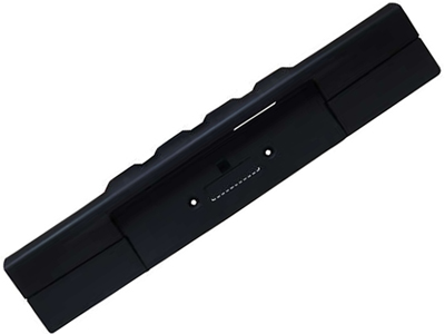 Parachoque traseiro strada 98 04 central preto texturizado