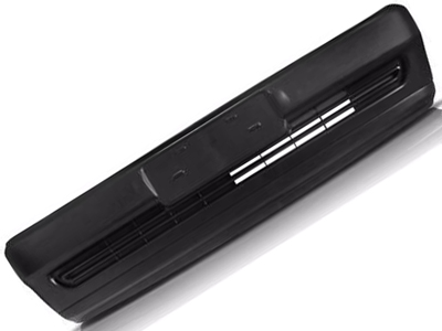 Parachoque dianteiro gol 95 99 preto texturizado autimex