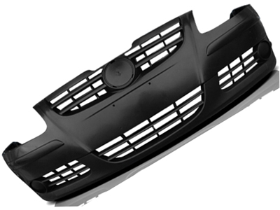 Parachoque dianteiro gol 05 12 preto liso s m autimex