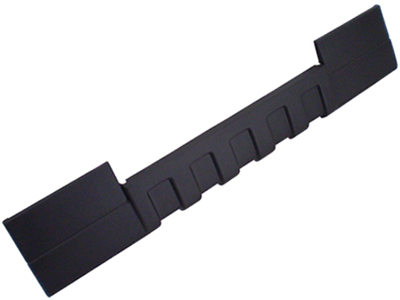 Parachoque Traseiro Strada 04/13 Central (Preto Texturizado)