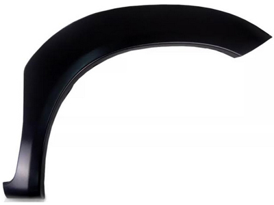 Moldura paralama hilux 05 11 dd preto