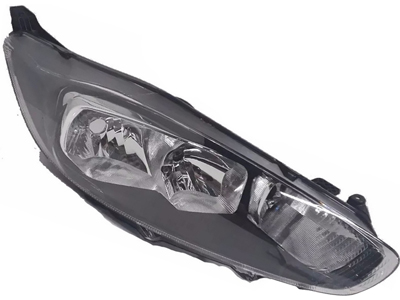 Farol new fiesta 13 ld mascara negra