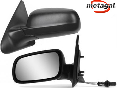 Retrovisor Ext Gol 00/12 2P LE c/c (Preto)