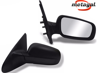 Retrovisor Ext Gol 00/12 2P LD Fixo (Preto)