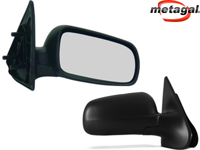 Retrovisor Ext Gol/Saveiro 00/12 4P LD Fixo (Preto)
