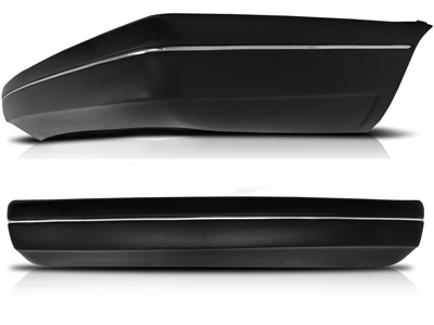 Parachoque traseiro santana 91 97 preto liso