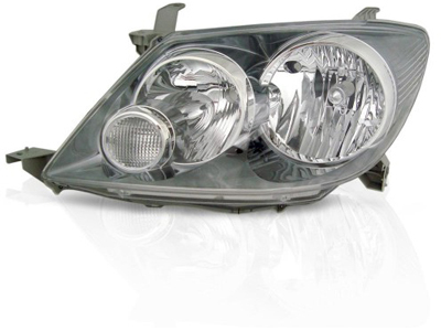 Farol hilux sw4 05 08 le mascara cinza